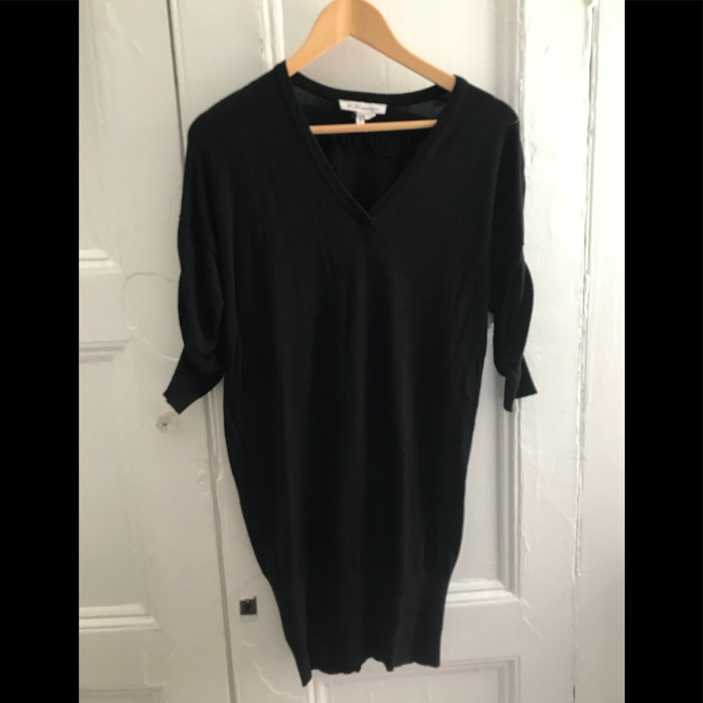 BCBG Black Sweater Dress Size S